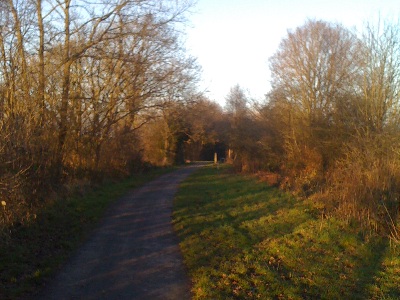 Cuckoo Trail near Heathfield. at Cuckoo Trail