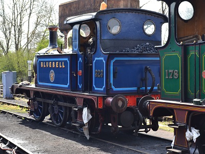 Bluebell Locomotive at Bluebell Railway