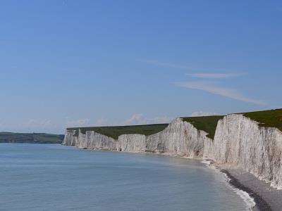 View west.  at Birling Gap